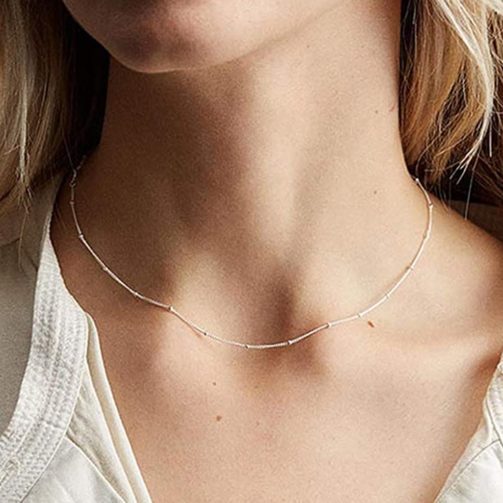 Sterling silver choker